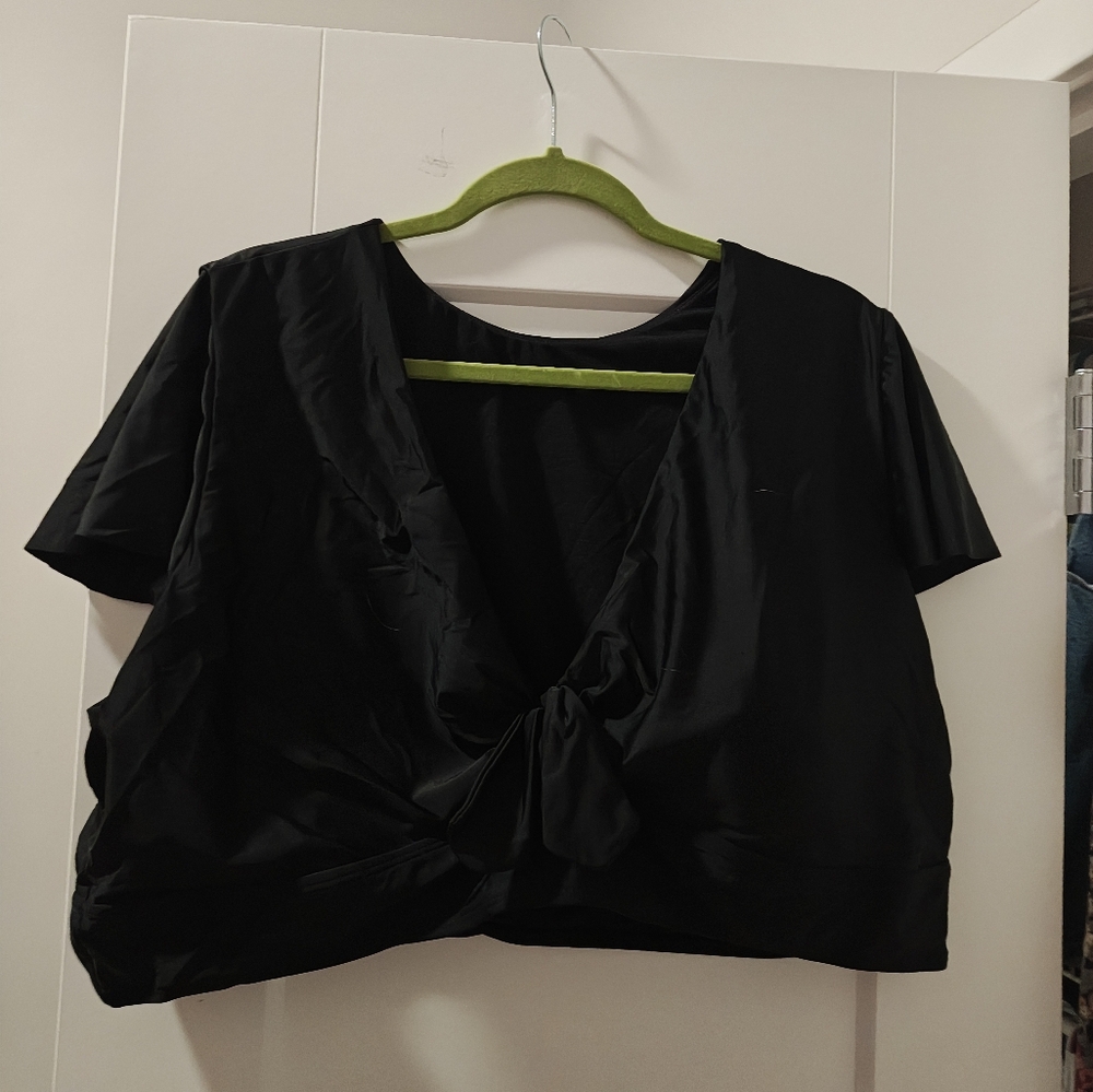 Torrid Flutter Sleeve Swim Top - Size 4 - Picture 4 of 4